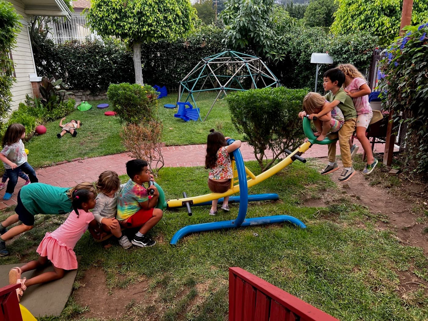 Our outdoor learning space at Growing Garden